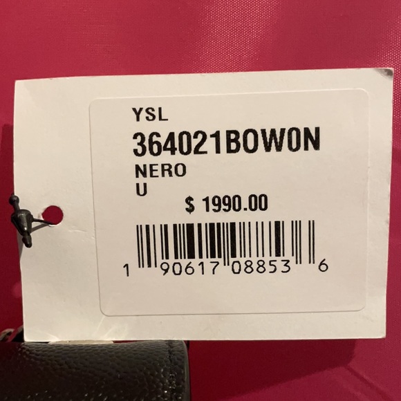 Black YSL Medium Kate Leather Chain Bag - Picture 5 of 6